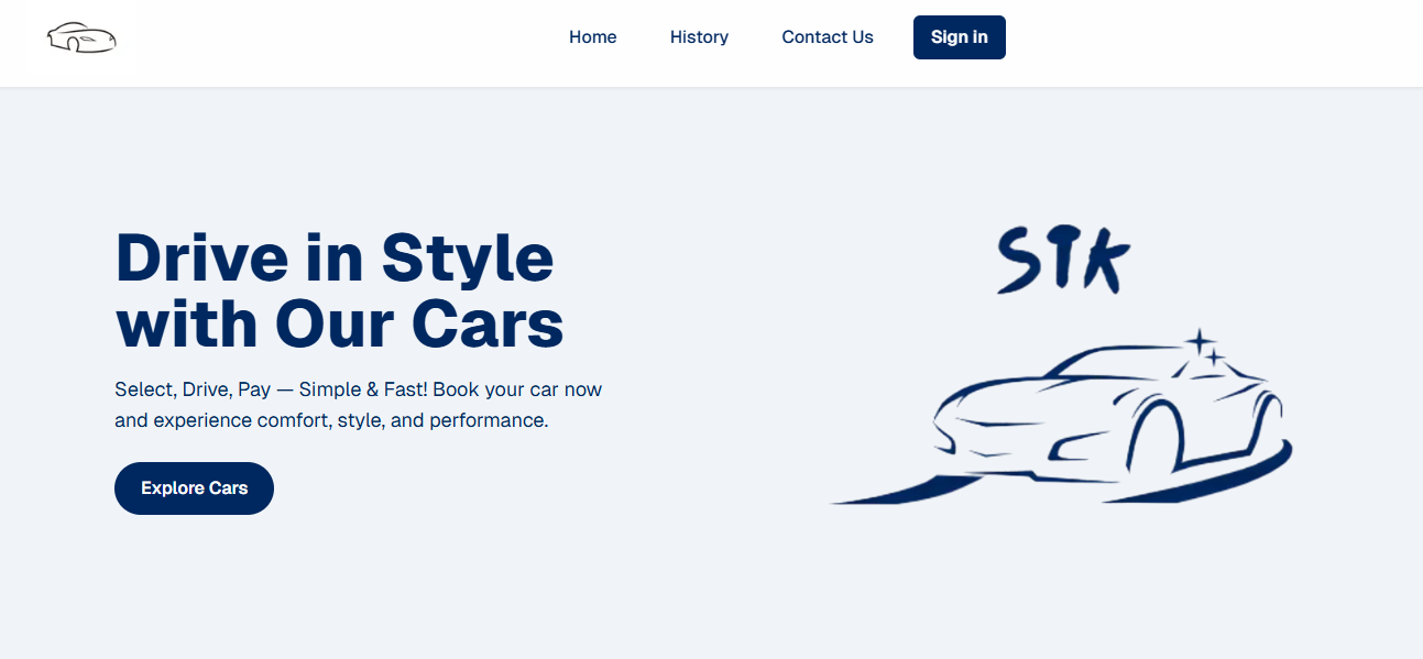 Car Rent Website
